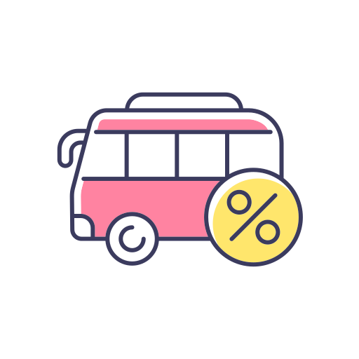 transport Generic Thin Outline Color ikona