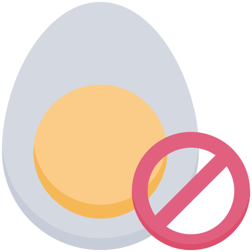 senza uova Generic Flat icona