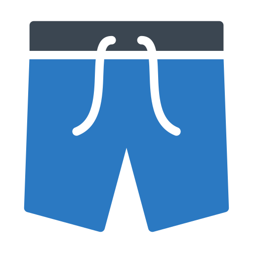 krótki Generic Blue ikona