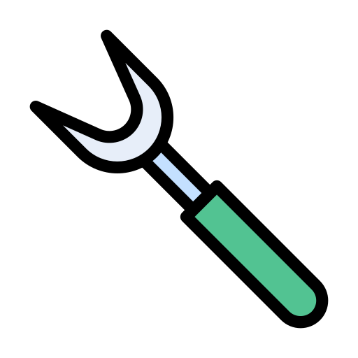 カトラリー Vector Stall Lineal Color icon