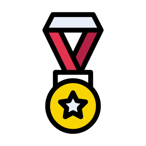 Медаль Vector Stall Lineal Color иконка