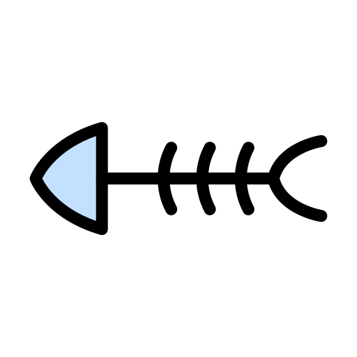 骨 Vector Stall Lineal Color icon