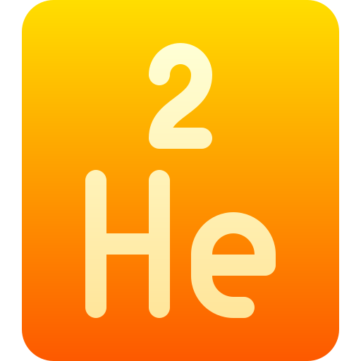 ヘリウム Basic Gradient Gradient icon