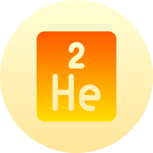 hélium Basic Gradient Circular Icône