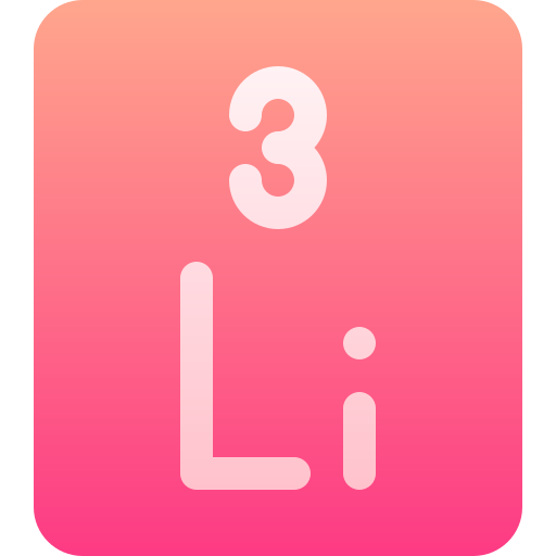 리튬 Basic Gradient Gradient icon