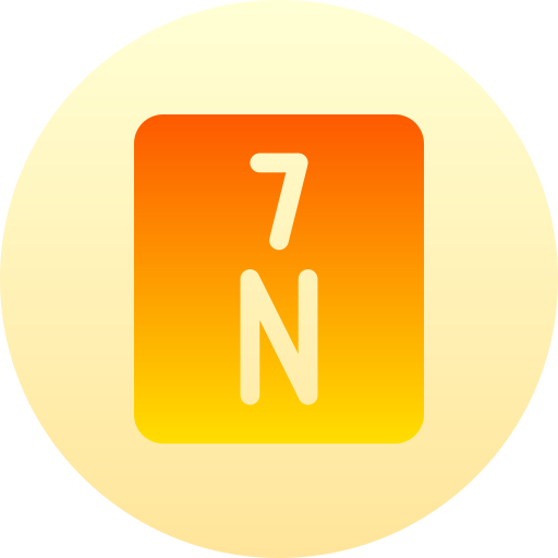 Nitrogen Basic Gradient Circular icon