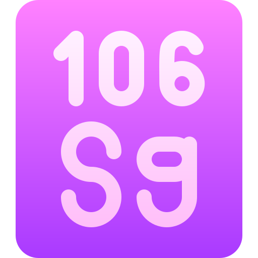 Seaborgium Basic Gradient Gradient icon