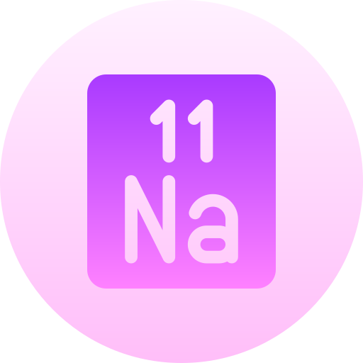 ナトリウム Basic Gradient Circular icon