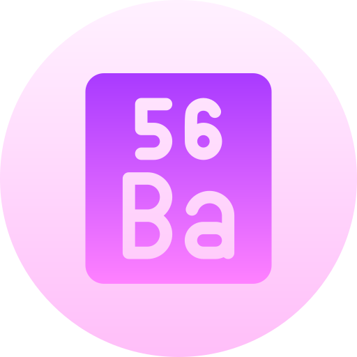 바륨 Basic Gradient Circular icon