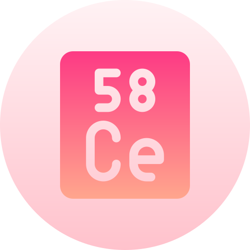 세륨 Basic Gradient Circular icon