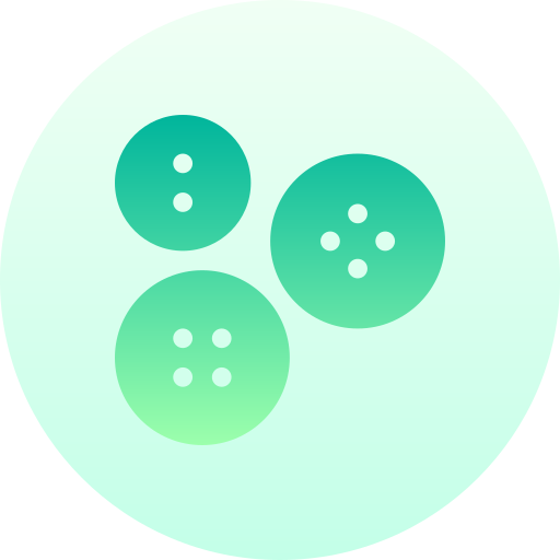 버튼 Basic Gradient Circular icon