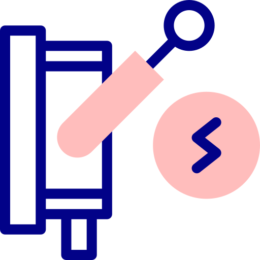 messer wechseln Detailed Mixed Lineal color icon