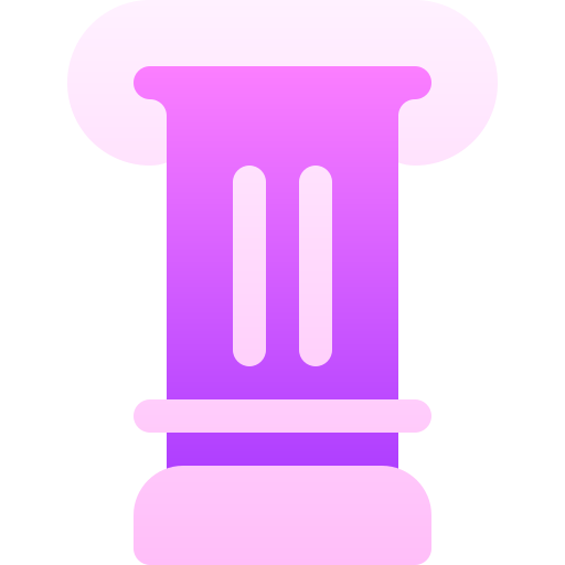 columna Basic Gradient Gradient icono