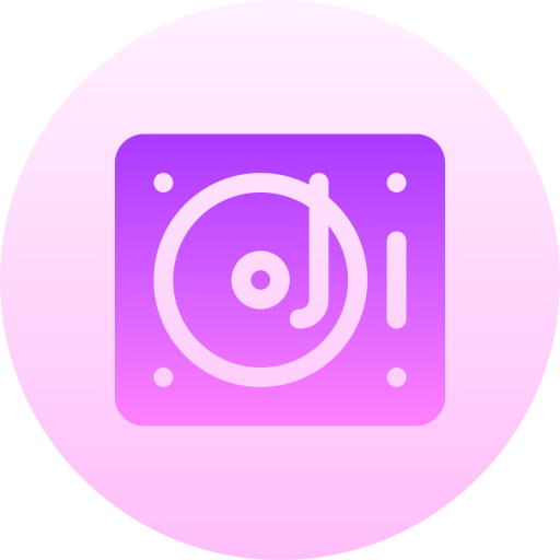 vinyl Basic Gradient Circular icon