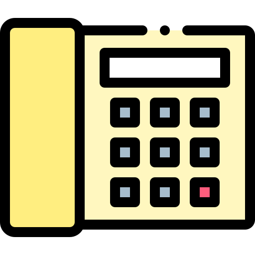 Intercom Detailed Rounded Lineal color icon