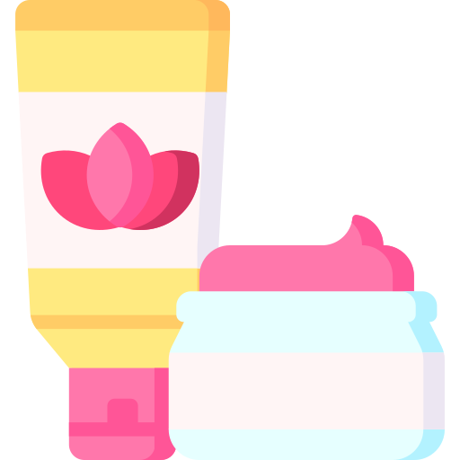 vochtinbrengende crème Special Flat icoon
