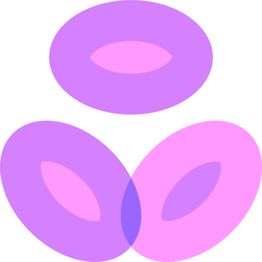 komórka krwi Basic Sheer Flat ikona