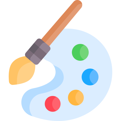 Paint brush Special Flat icon