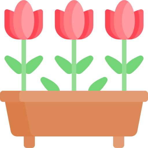 Tulips Special Flat icon