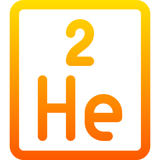 헬륨 Basic Gradient Lineal color icon