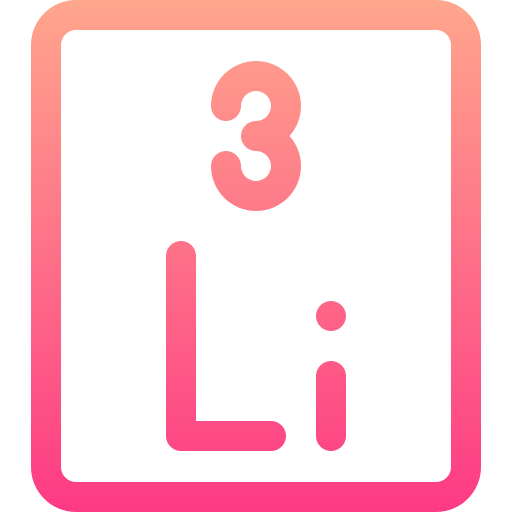 リチウム Basic Gradient Lineal color icon