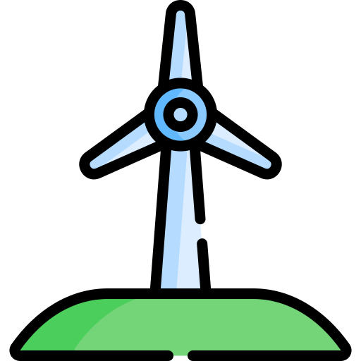 moulin à vent Special Lineal color Icône