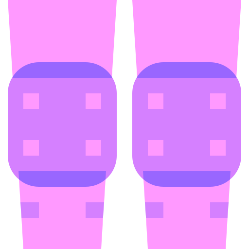 Knee pad Basic Sheer Flat icon