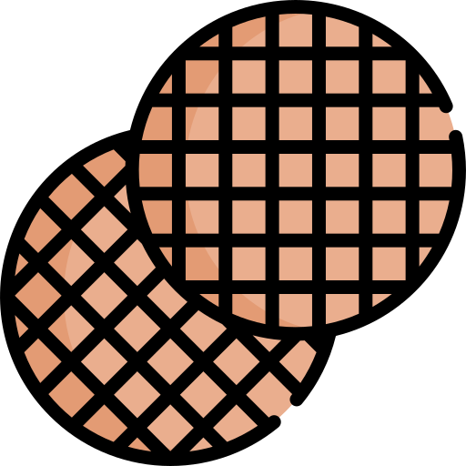 stroopwafel Special Lineal color icono