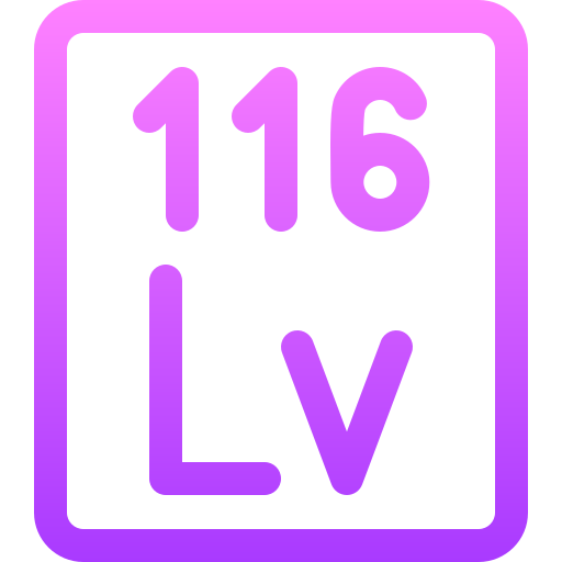 livermorium Basic Gradient Lineal color Icône