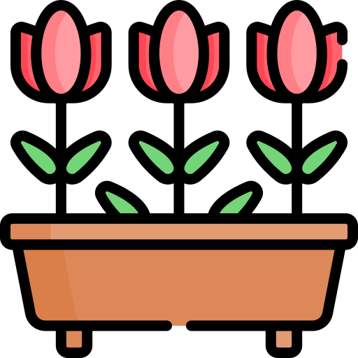 Тюльпаны Special Lineal color иконка