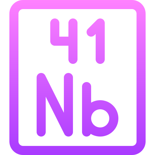 niobium Basic Gradient Lineal color Icône