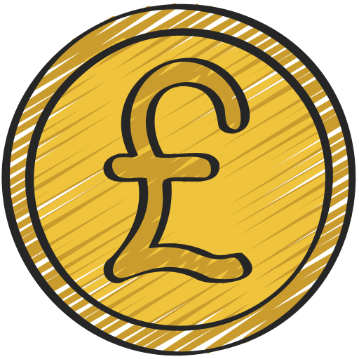 Pound sterling Juicy Fish Sketchy icon