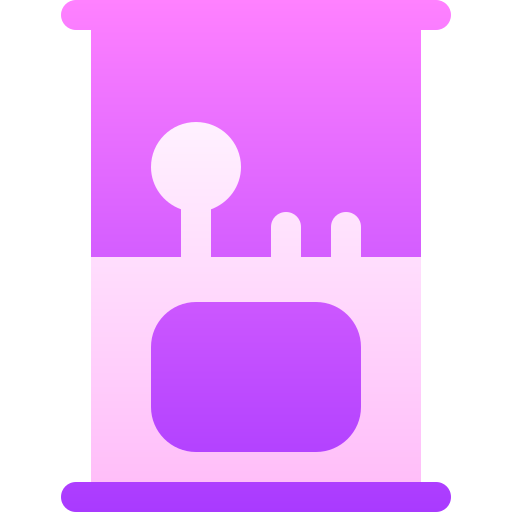 アーケードマシン Basic Gradient Gradient icon