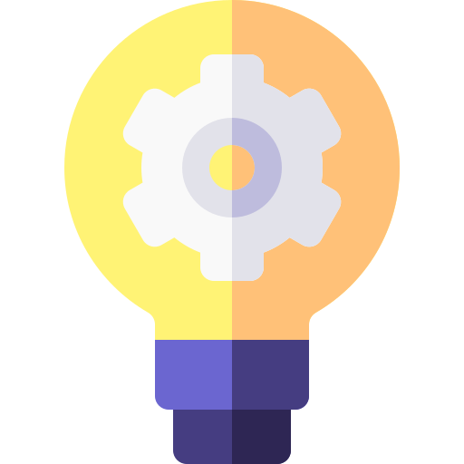 innovación Basic Rounded Flat icono