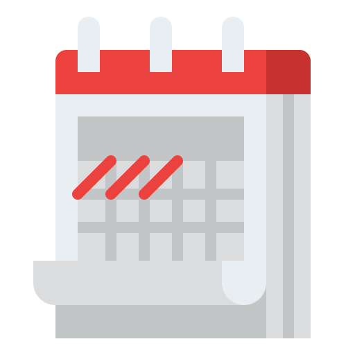 Work schedule Iconixar Flat icon