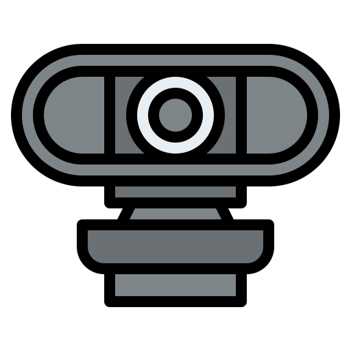 cámara web Iconixar Lineal Color icono