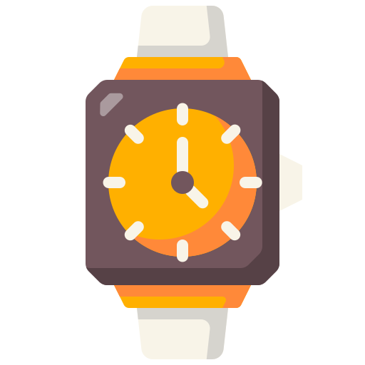 orologio intelligente Generic Flat icona