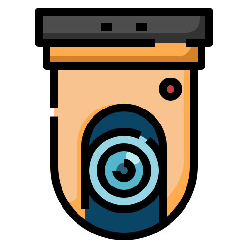 kamera PongsakornRed Lineal Color ikona