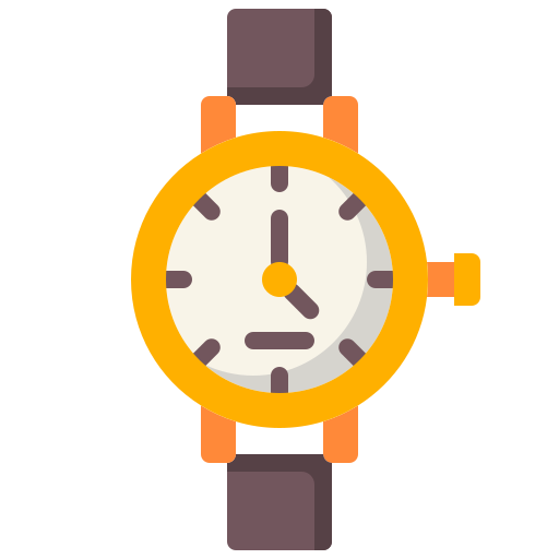 zegarek na rękę Generic Flat ikona