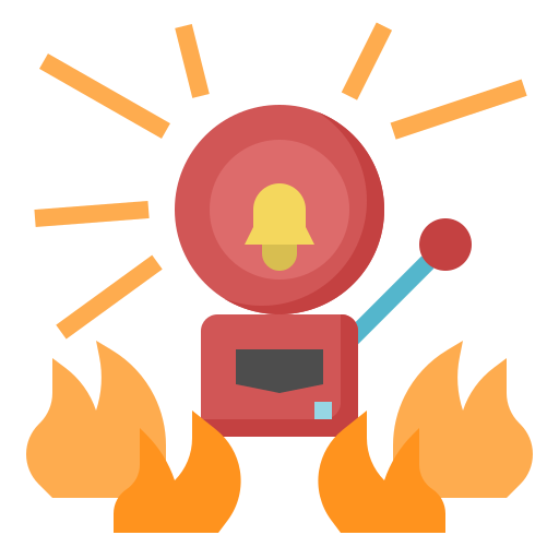 brandalarm PongsakornRed Flat icoon