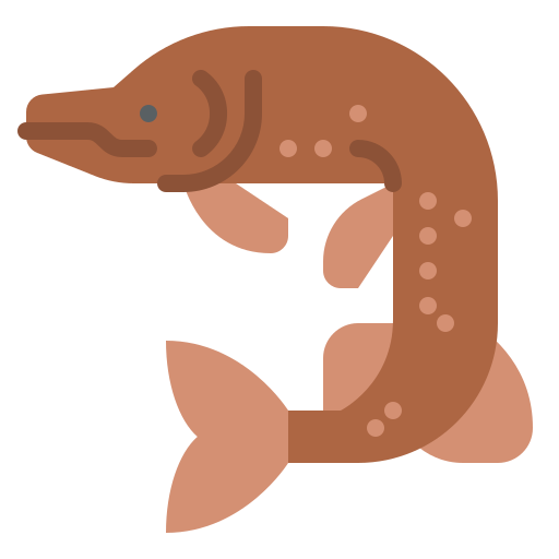 Рыба Iconixar Flat иконка