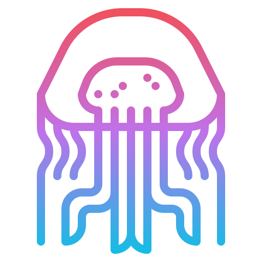 Jellyfish Iconixar Gradient icon