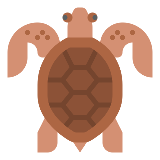 Черепаха Iconixar Flat иконка