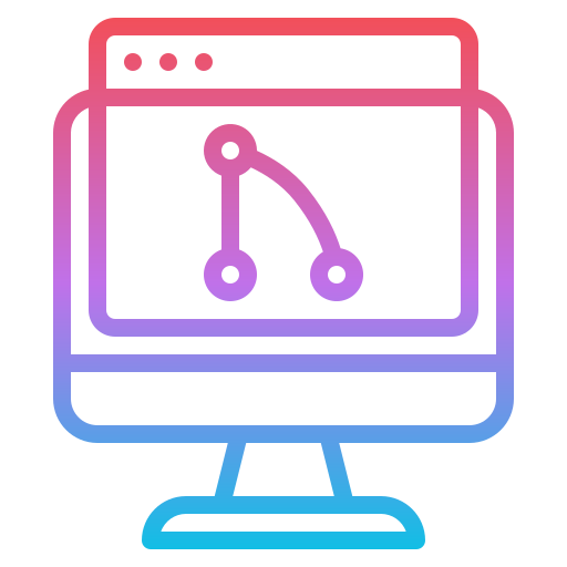 git Iconixar Gradient icon