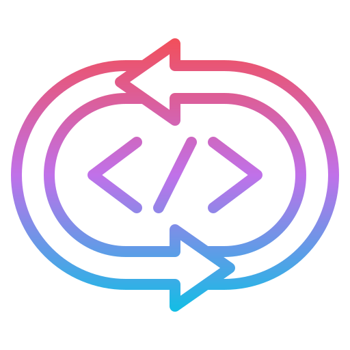 Loop Iconixar Gradient icon