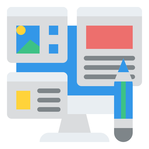 projektowanie ux Iconixar Flat ikona