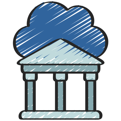 cloud-banking Juicy Fish Sketchy icon