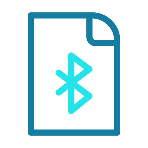 bluetooth Generic Outline Color icon