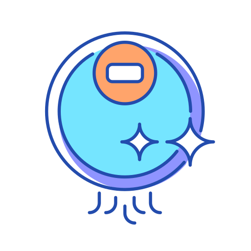 Cleaning robot Generic Thin Outline Color icon
