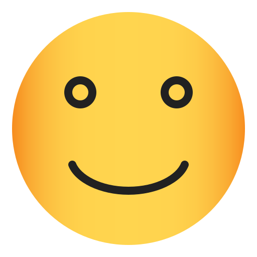 glimlachen Generic Flat Gradient icoon